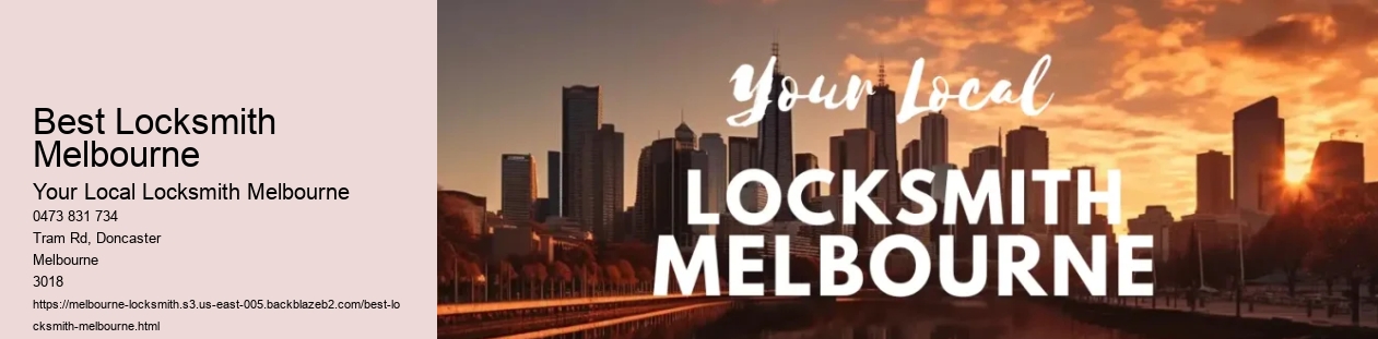 Best Locksmith Melbourne